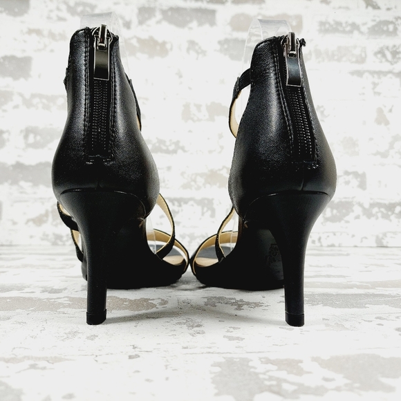 NEW Life Stride Masquerade Black Summer Heeled Sandals V454 - Picture 6 of 12